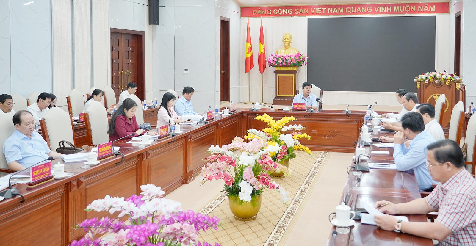 Bí thư Tỉnh ủy An Giang Nguyễn Tiến Hải: Tập trung thực hiện các nhiệm vụ ngay từ đầu năm, không được chậm trễ, ách tắc