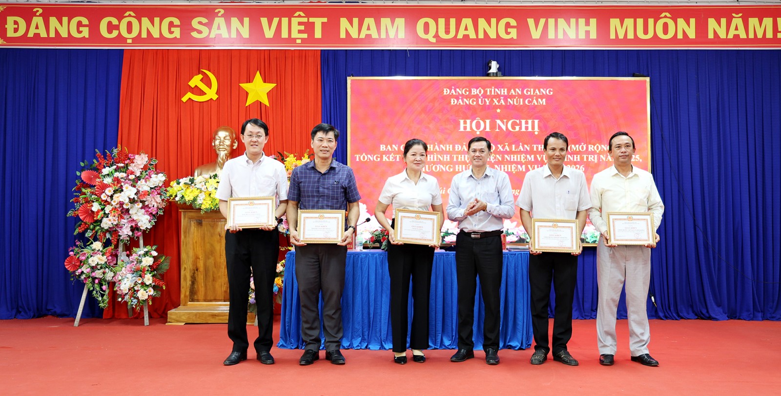 Xã Núi Cấm phấn đấu đạt chuẩn nông thôn mới năm 2028