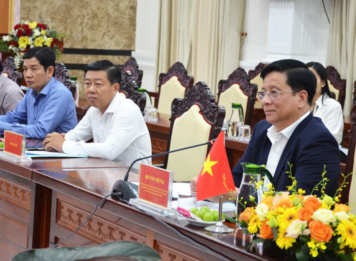 Chủ tịch UBND tỉnh An Giang tiếp đoàn làm việc Đại sứ quán Đan Mạch