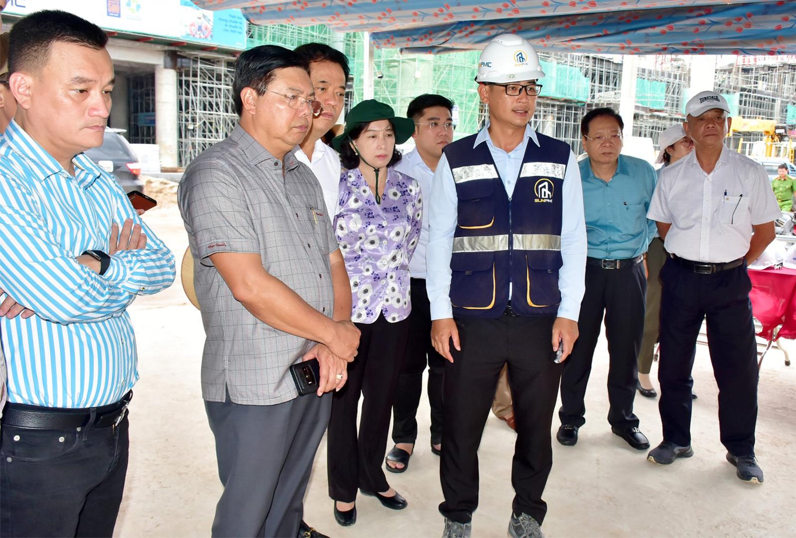 Bí thư Tỉnh ủy An Giang Nguyễn Tiến Hải khảo sát tiến độ thi công các dự án đầu tư phục vụ Hội nghị APEC 2027