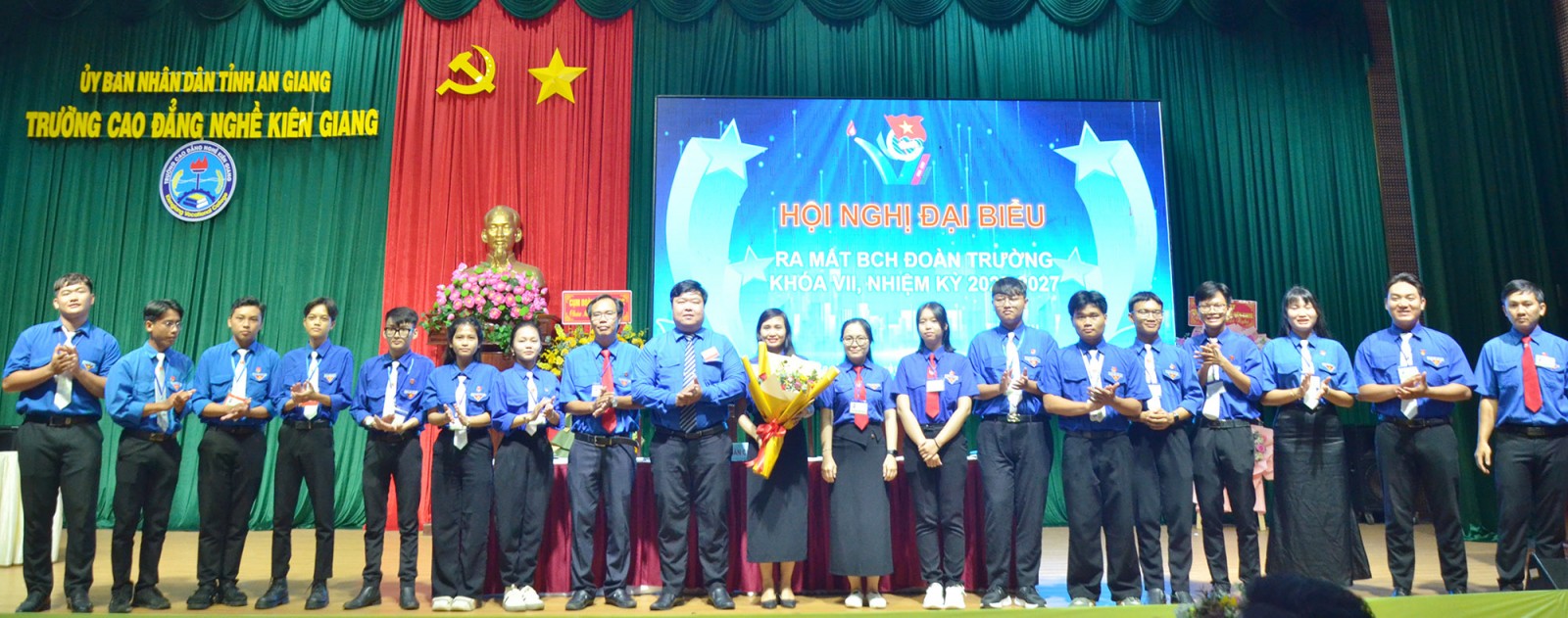Đoàn Trường Cao đẳng Nghề Kiên Giang bầu bổ sung 12 đồng chí vào Ban Chấp hành