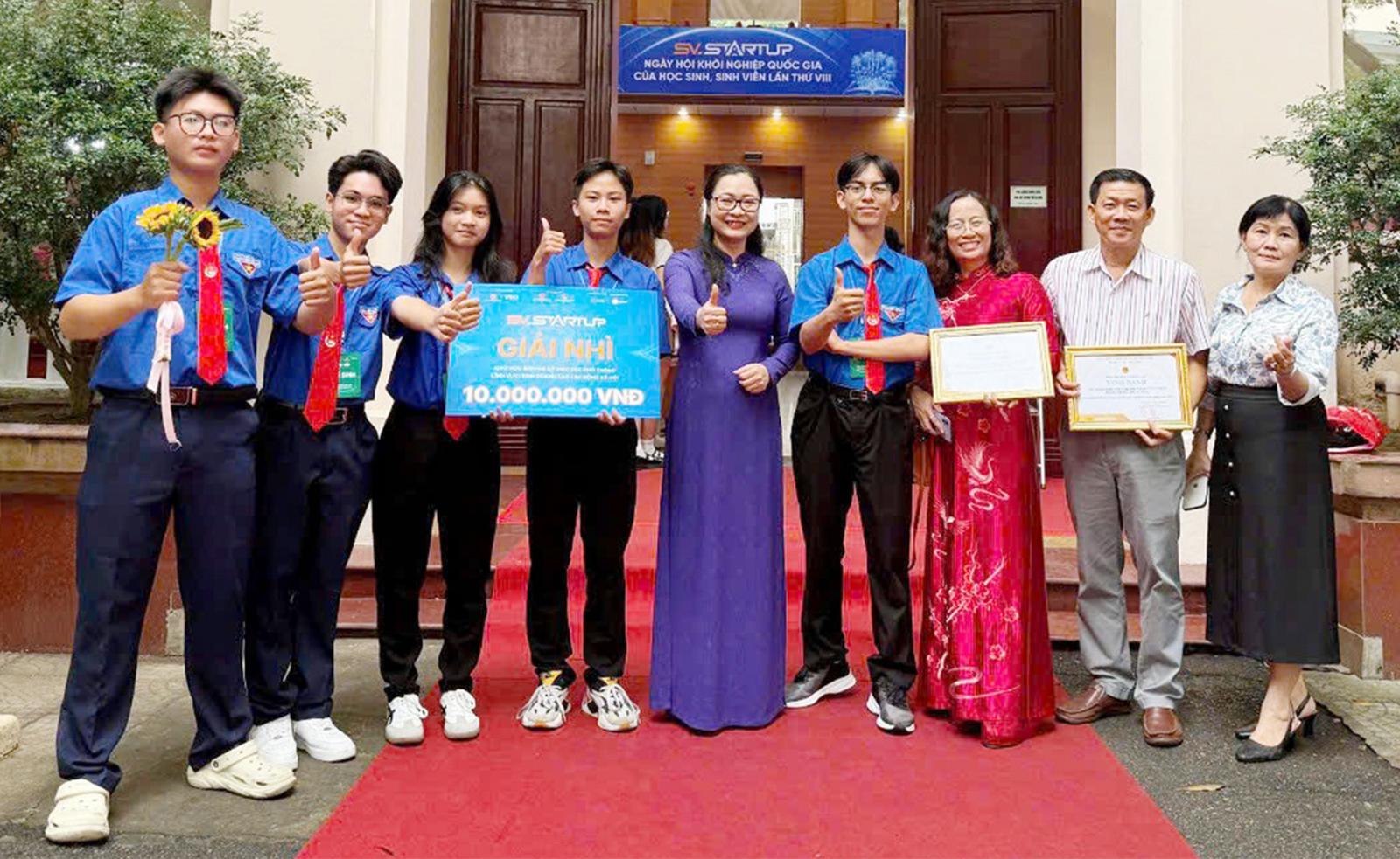 An Giang đoạt nhiều giải cao tại cuộc thi “Học sinh, sinh viên với ý tưởng khởi nghiệp” quốc gia