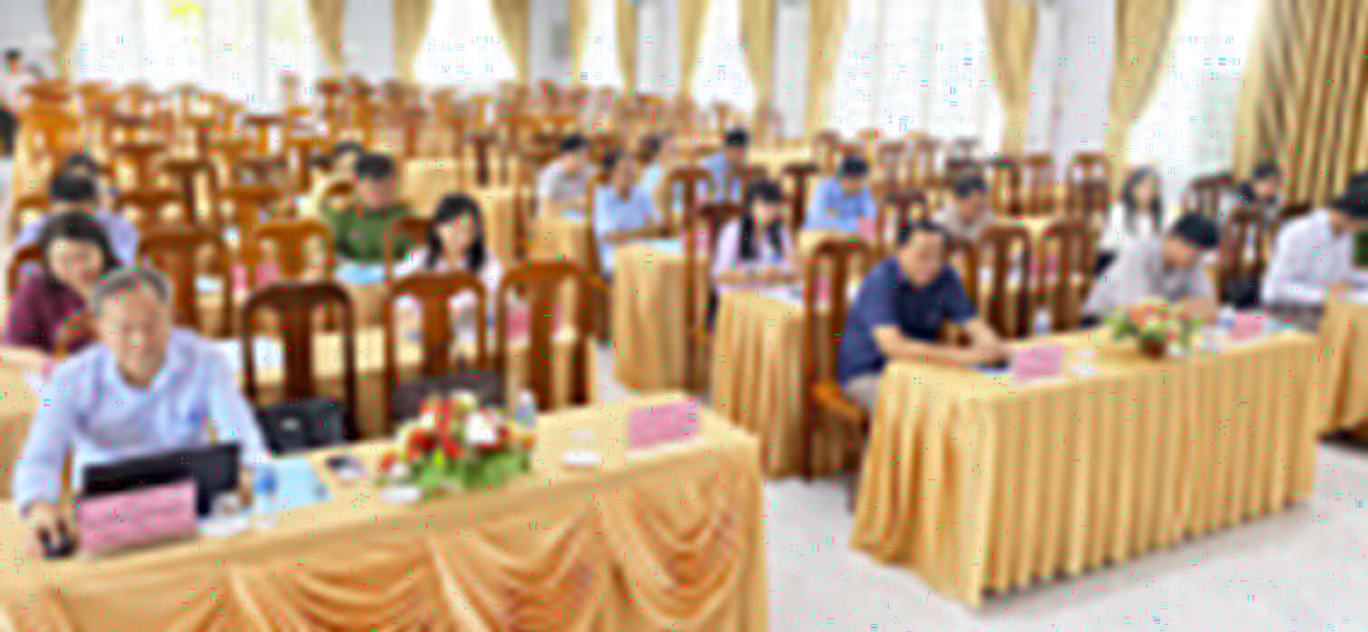 Phường Thới Sơn thống nhất phương án sắp xếp các khóm và sáp nhập trường học