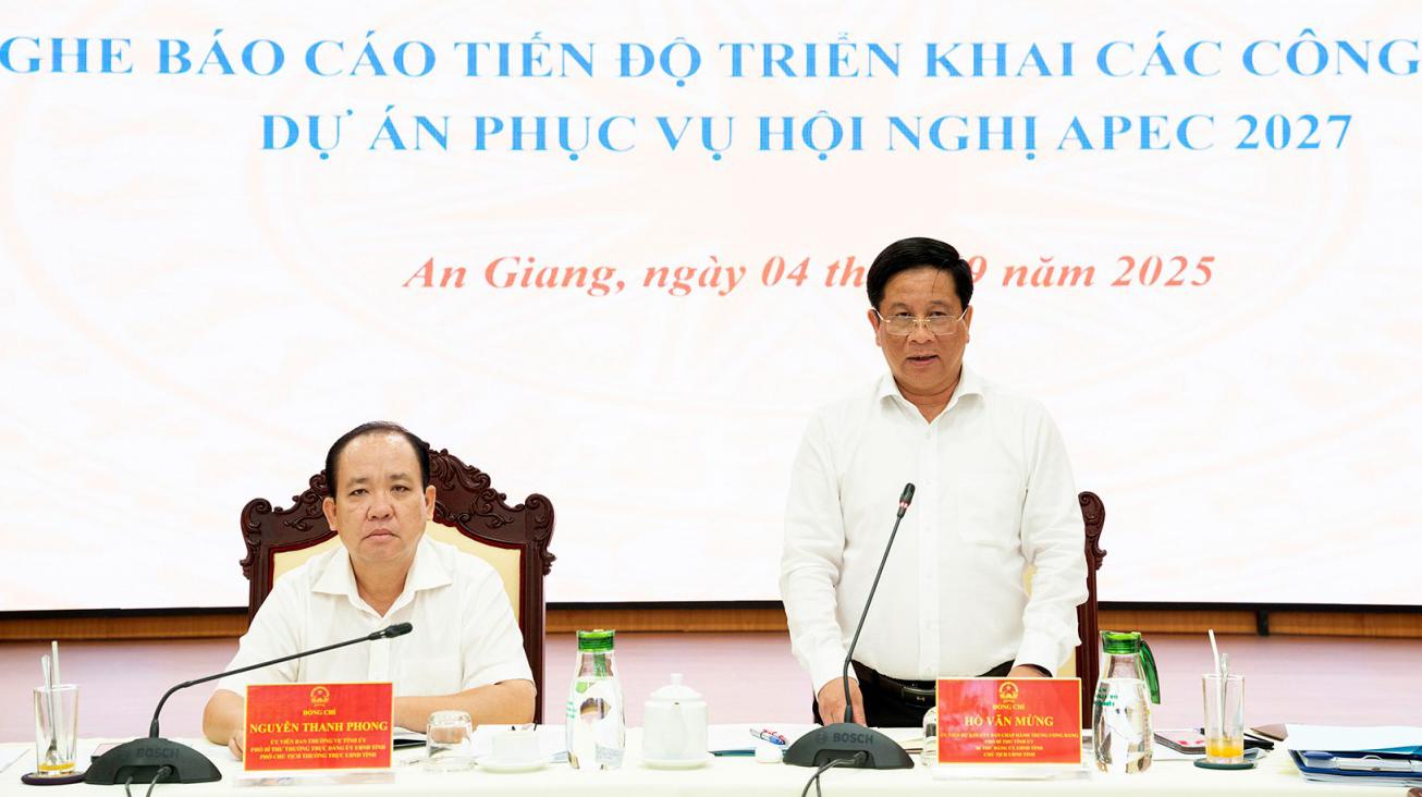 Tập trung đẩy nhanh tiến độ các công trình, dự án phục vụ Hội nghị APEC 2027