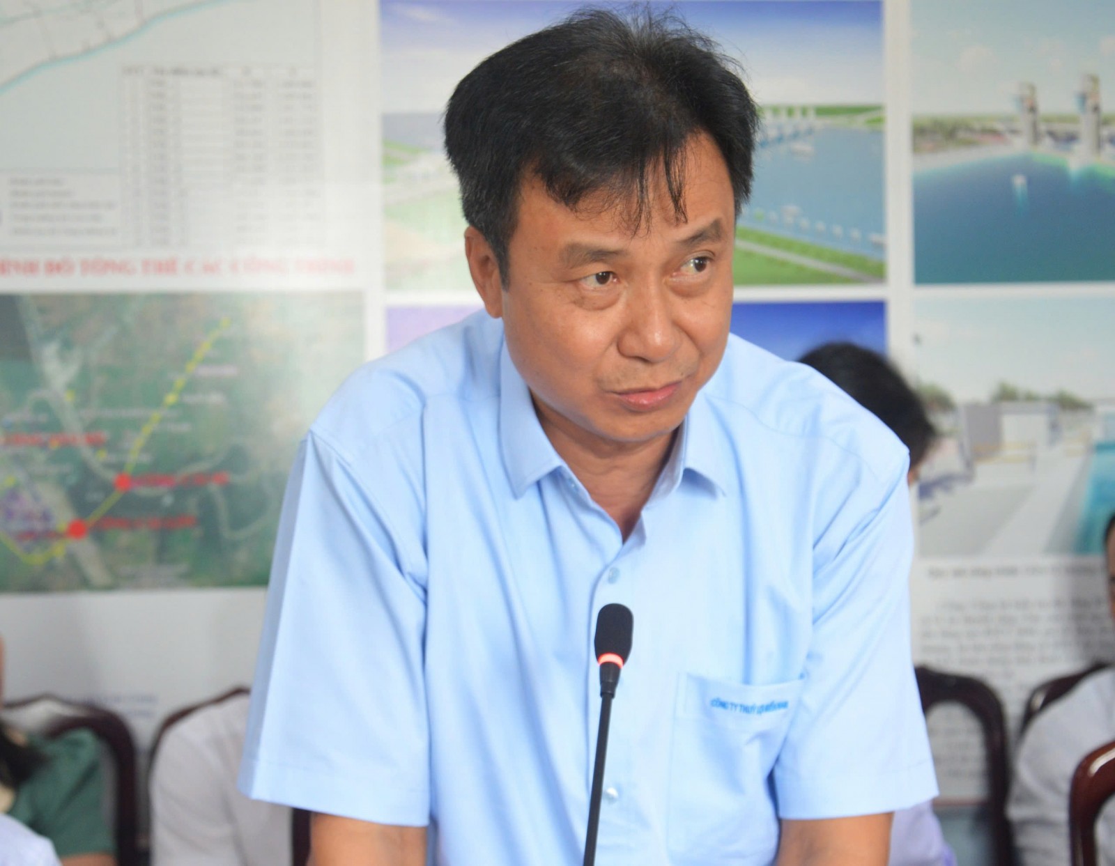 Phó Thủ tướng Chính phủ Lê Thành Long làm việc với đơn vị vận hành Cống Cái Lớn - Cái Bé