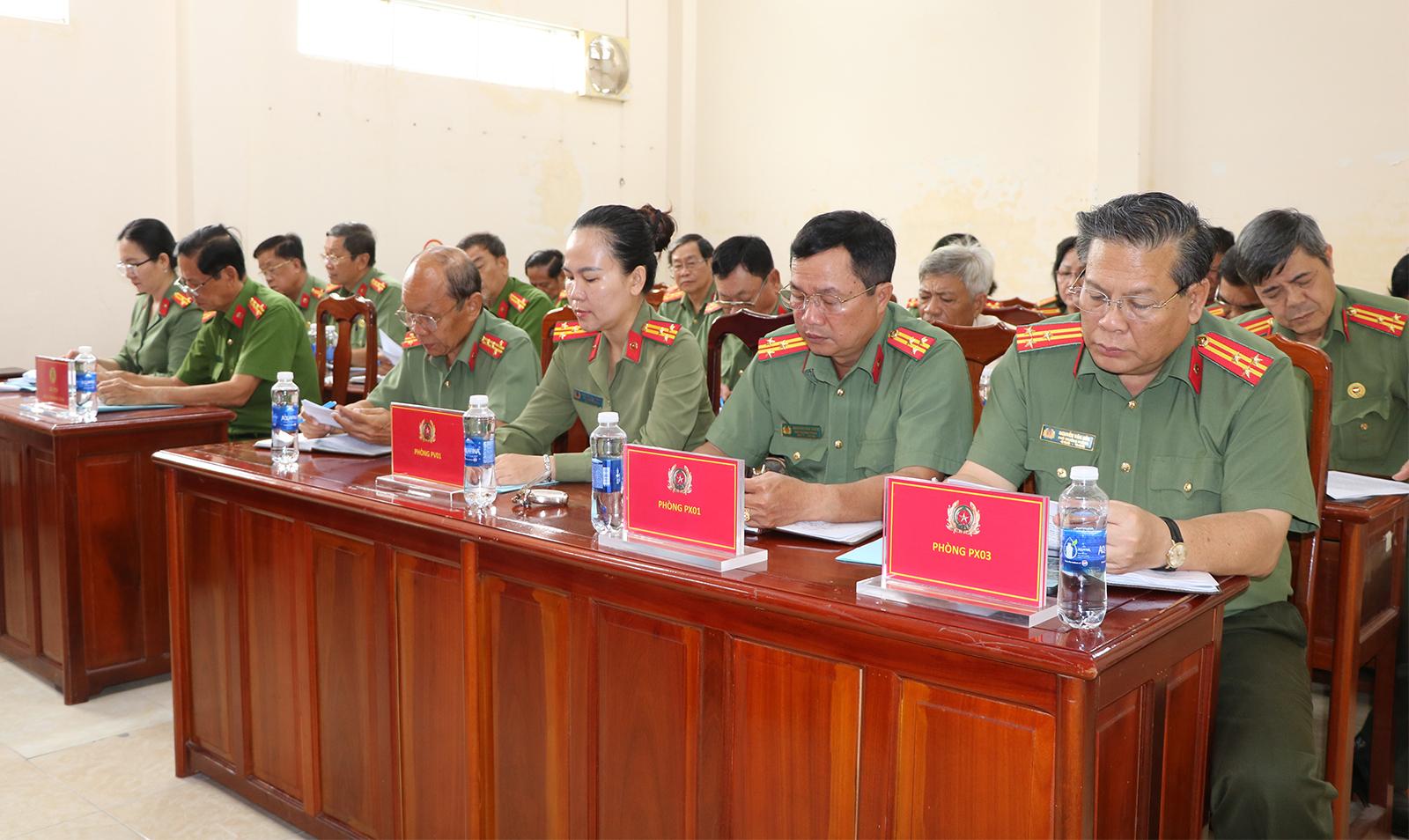 Hội Cựu Công an nhân dân tỉnh An Giang sơ kết công tác 6 tháng đầu năm 2026