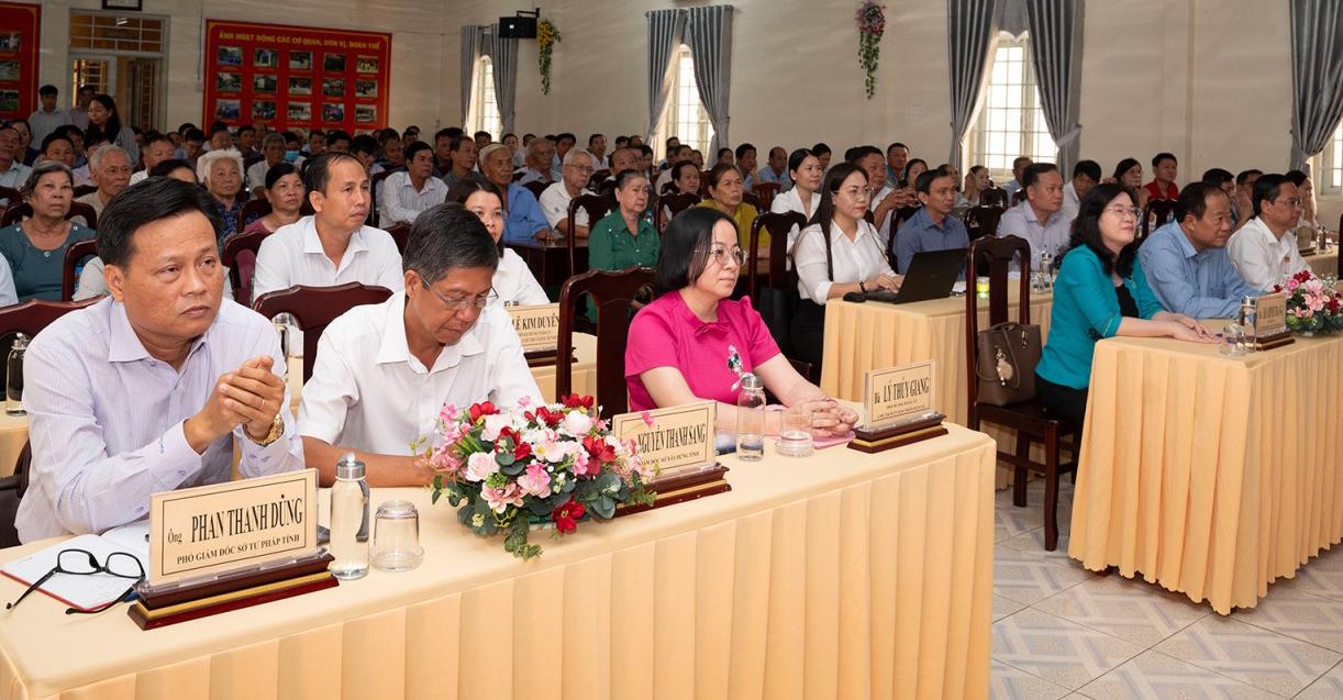 Đại biểu Quốc hội tỉnh An Giang tiếp xúc cử tri xã Phú Hòa