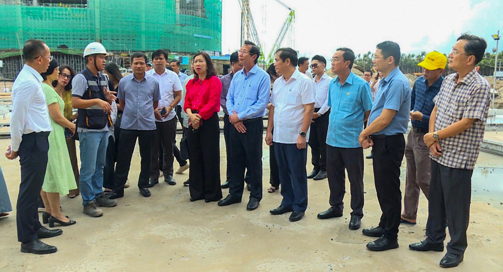 Đoàn công tác Tiểu ban Tuyên truyền - Văn hóa APEC 2027 khảo sát các dự án trọng điểm tại Phú Quốc