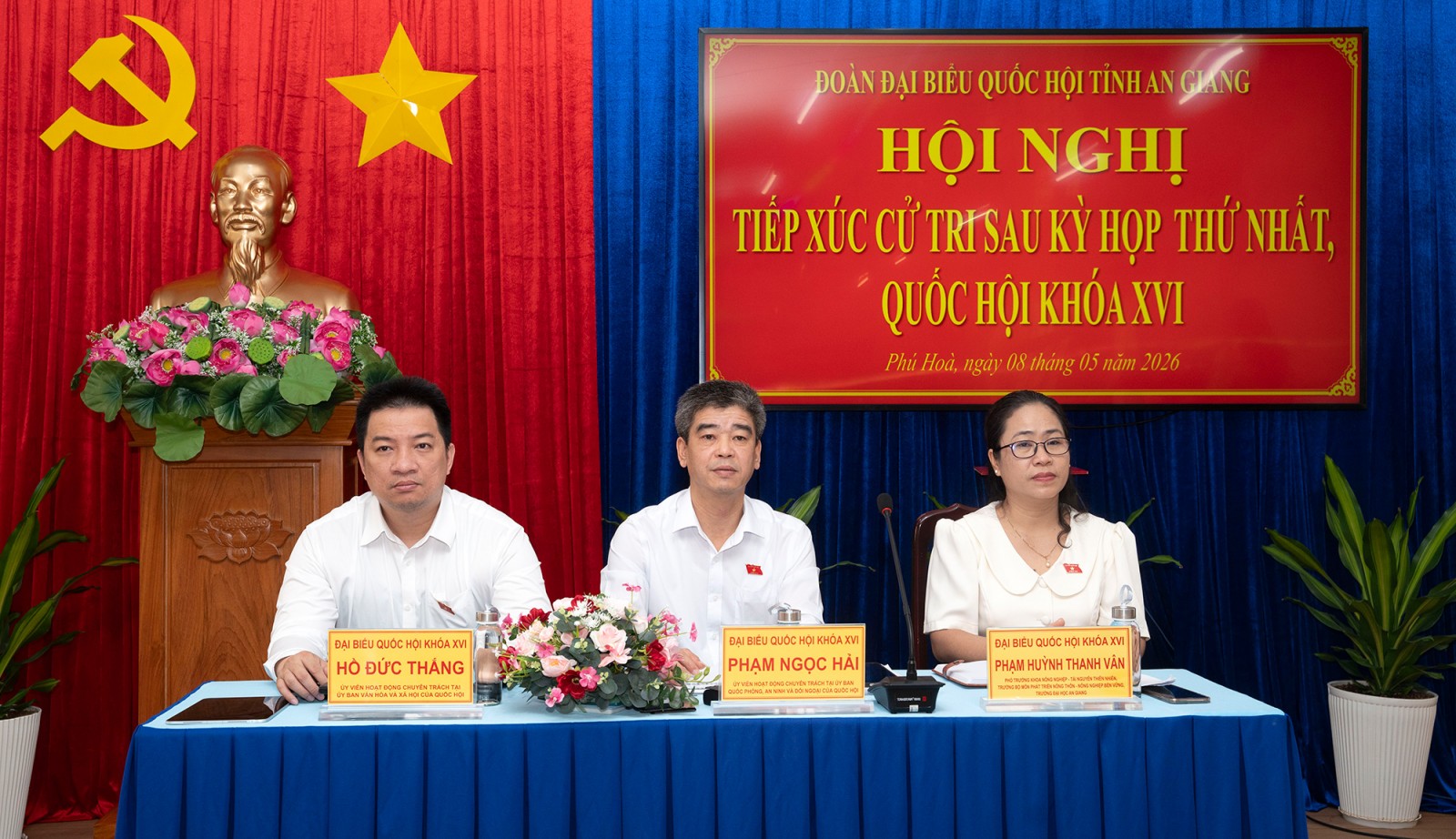 Đại biểu Quốc hội tỉnh An Giang tiếp xúc cử tri xã Phú Hòa