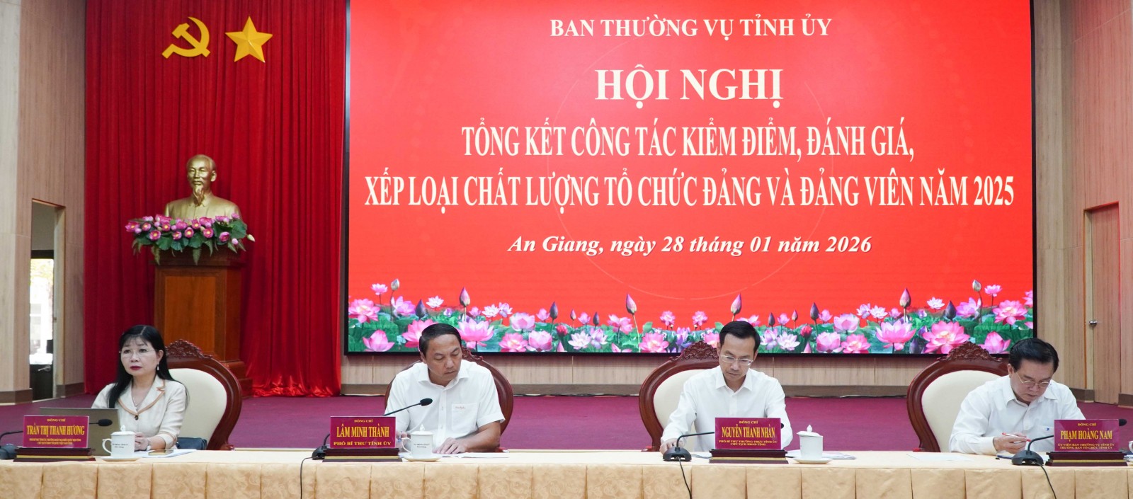 Phó Bí thư Thường trực Tỉnh ủy Nguyễn Thanh Nhàn: Kiểm điểm phải gắn chặt với thực hiện nhiệm vụ chính trị