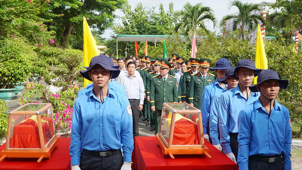 Đón Đội K93 An Giang tìm kiếm, quy tập hài cốt liệt sĩ hy sinh tại Campuchia