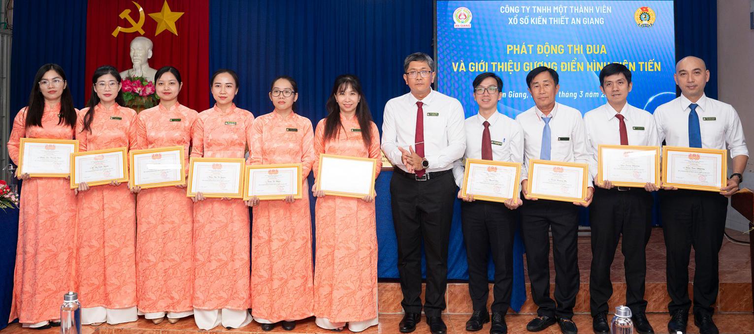 Công ty TNHH MTV Xổ số kiến thiết An Giang quyết tâm thực hiện thắng lợi nhiệm vụ năm 2026