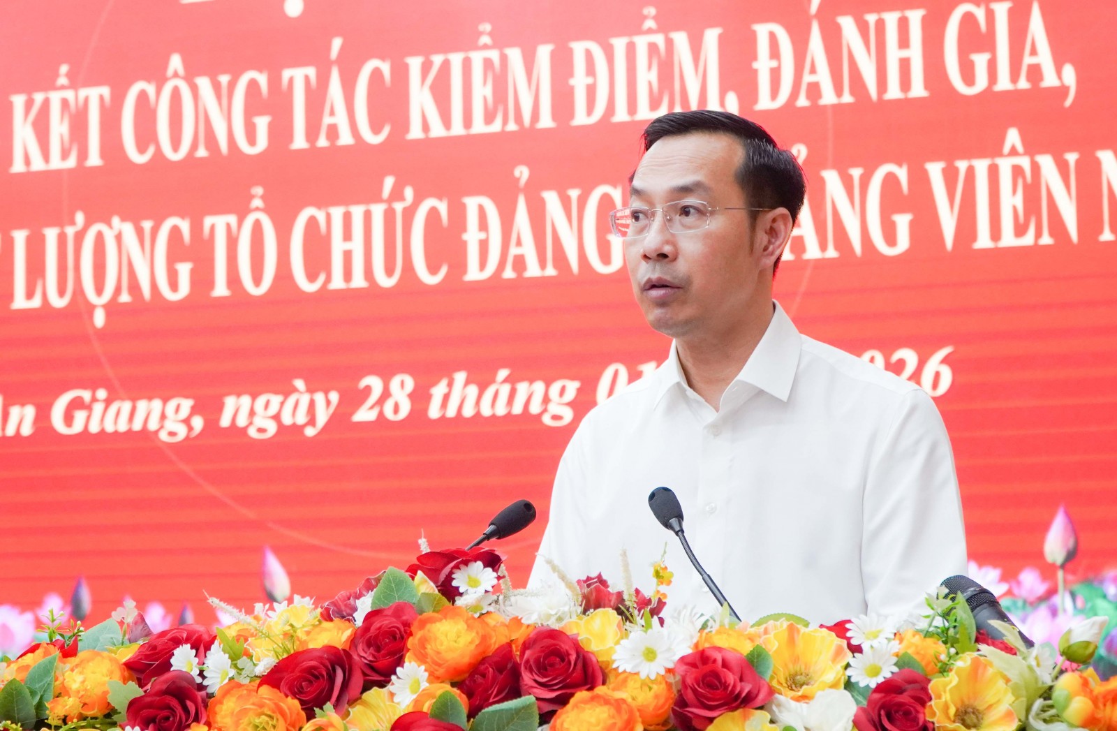 Phó Bí thư Thường trực Tỉnh ủy Nguyễn Thanh Nhàn: Kiểm điểm phải gắn chặt với thực hiện nhiệm vụ chính trị