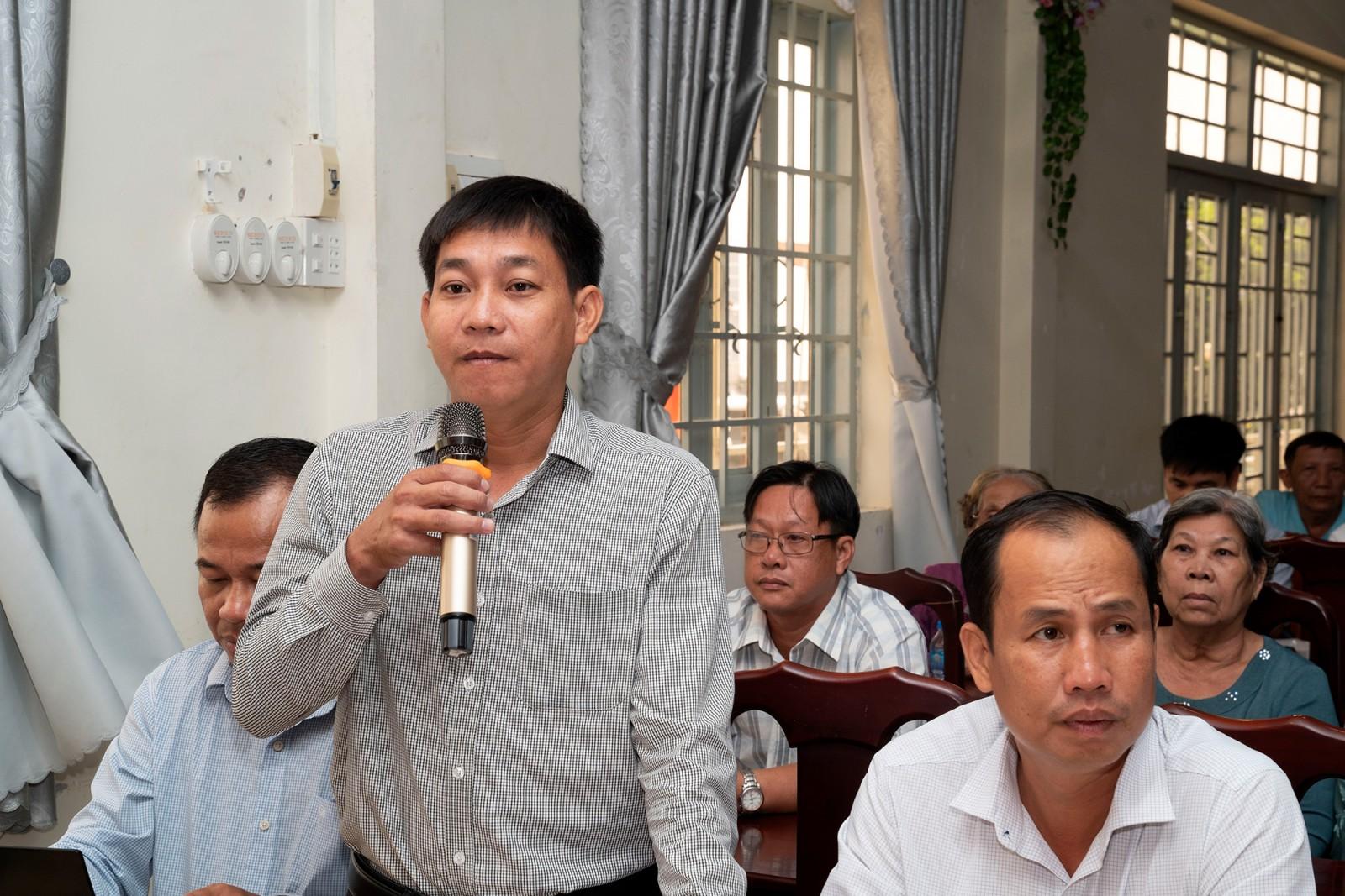 Đại biểu Quốc hội tỉnh An Giang tiếp xúc cử tri xã Phú Hòa