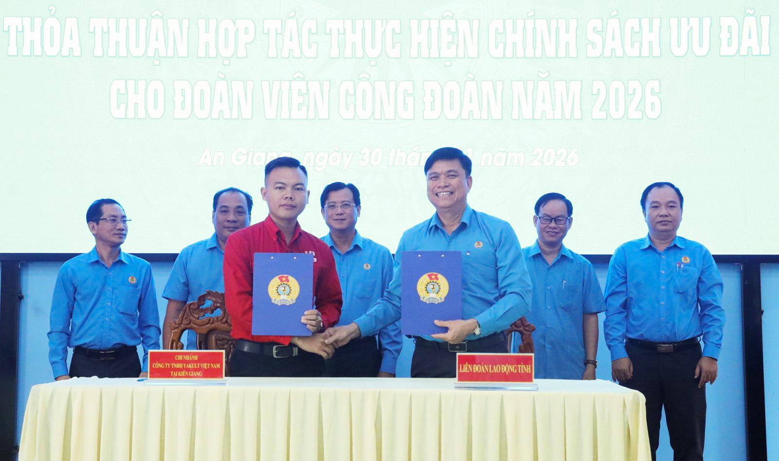 Ký kết hợp tác mở rộng phúc lợi cho đoàn viên công đoàn