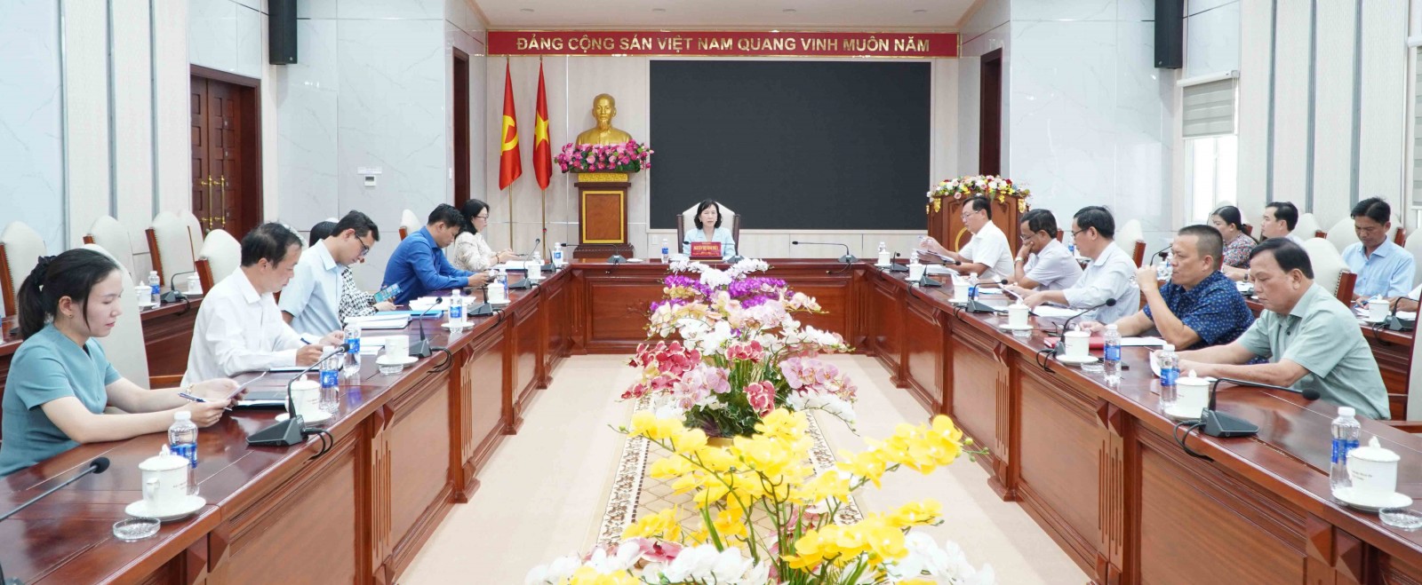 Phó Chủ tịch UBND tỉnh An Giang kiểm tra tình hình giải ngân vốn đầu tư công