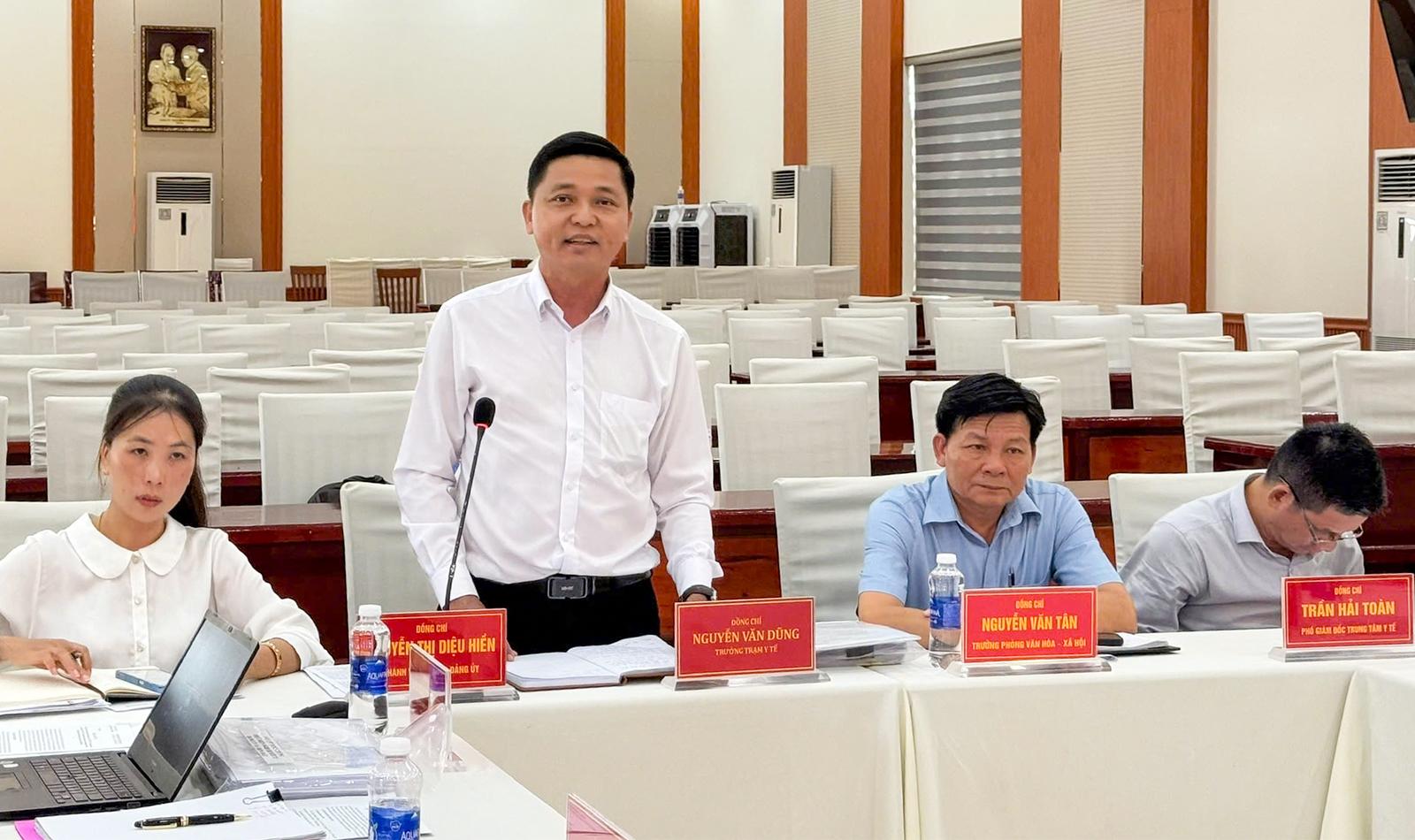 Đảng ủy xã Hòn Đất chủ động chuẩn bị khám sức khỏe định kỳ cho người dân