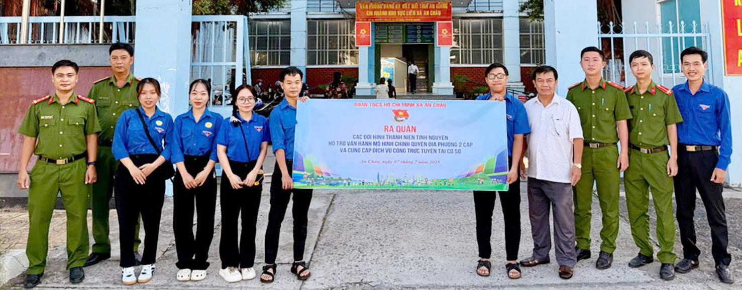 Thanh niên An Châu phát huy sức trẻ xây dựng quê hương