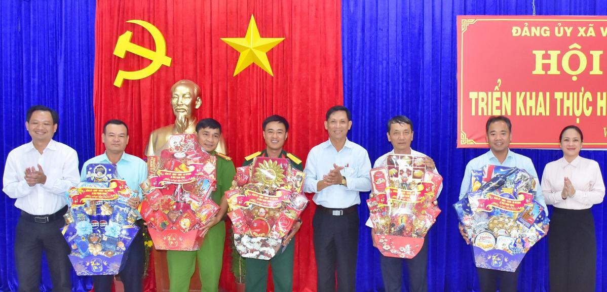 Đảng ủy xã Vĩnh Thạnh Trung triển khai nhiệm vụ năm 2026