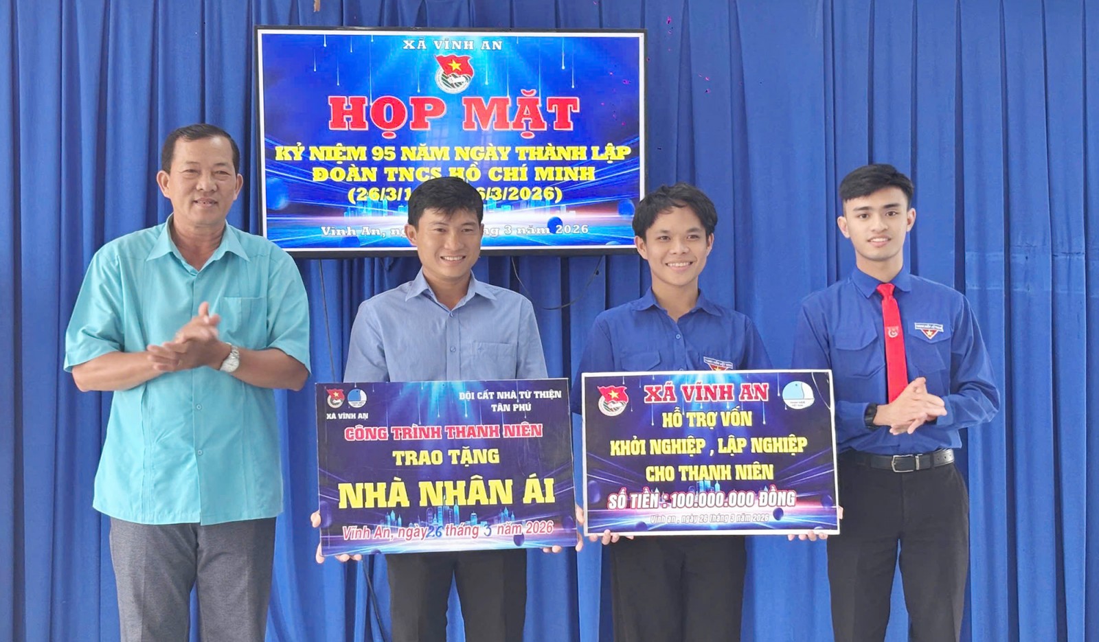 Thanh niên Vĩnh An phát huy sức trẻ xây dựng quê hương