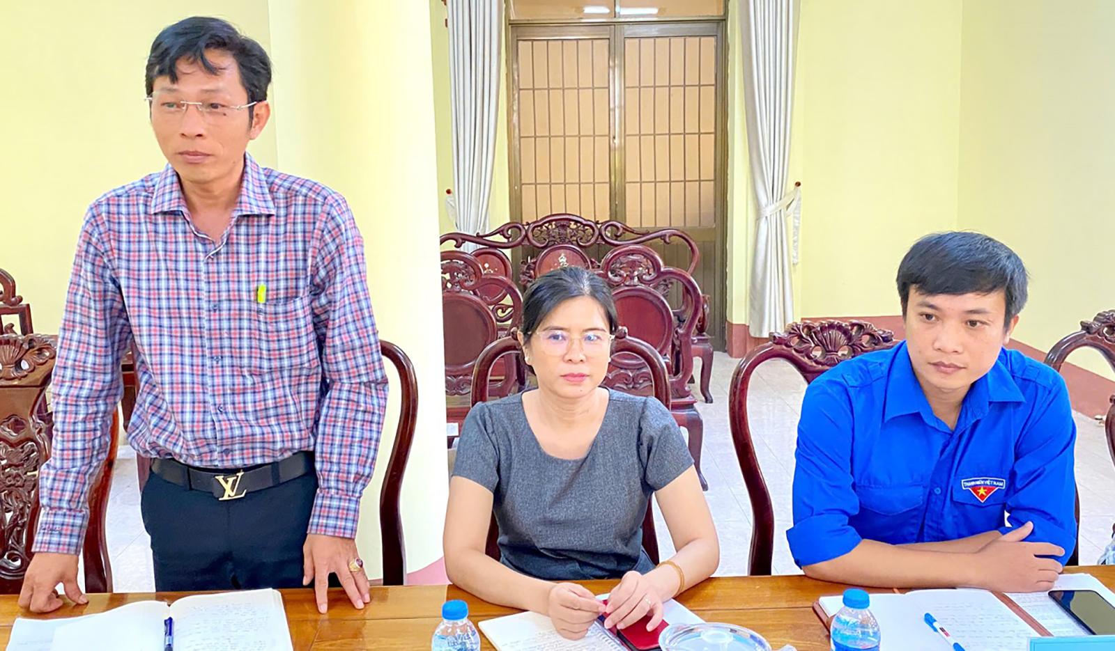 Xã Tri Tôn triển khai mô hình nuôi bò cho thanh niên