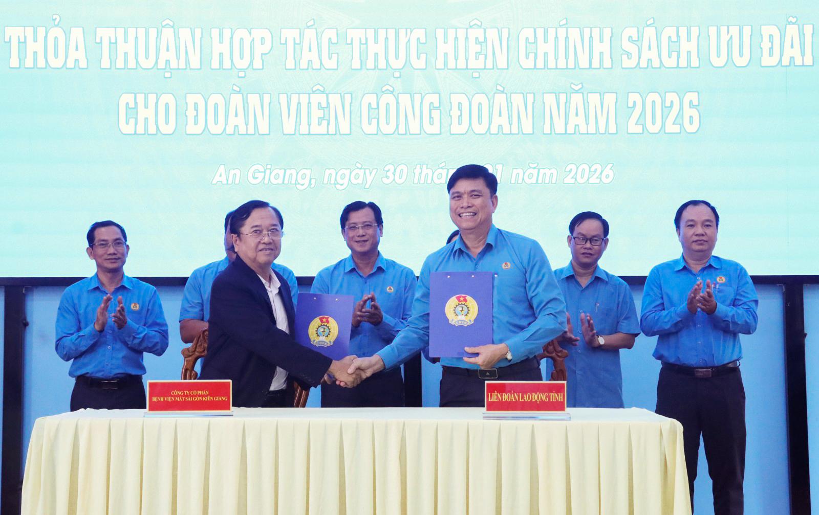 Ký kết hợp tác mở rộng phúc lợi cho đoàn viên công đoàn