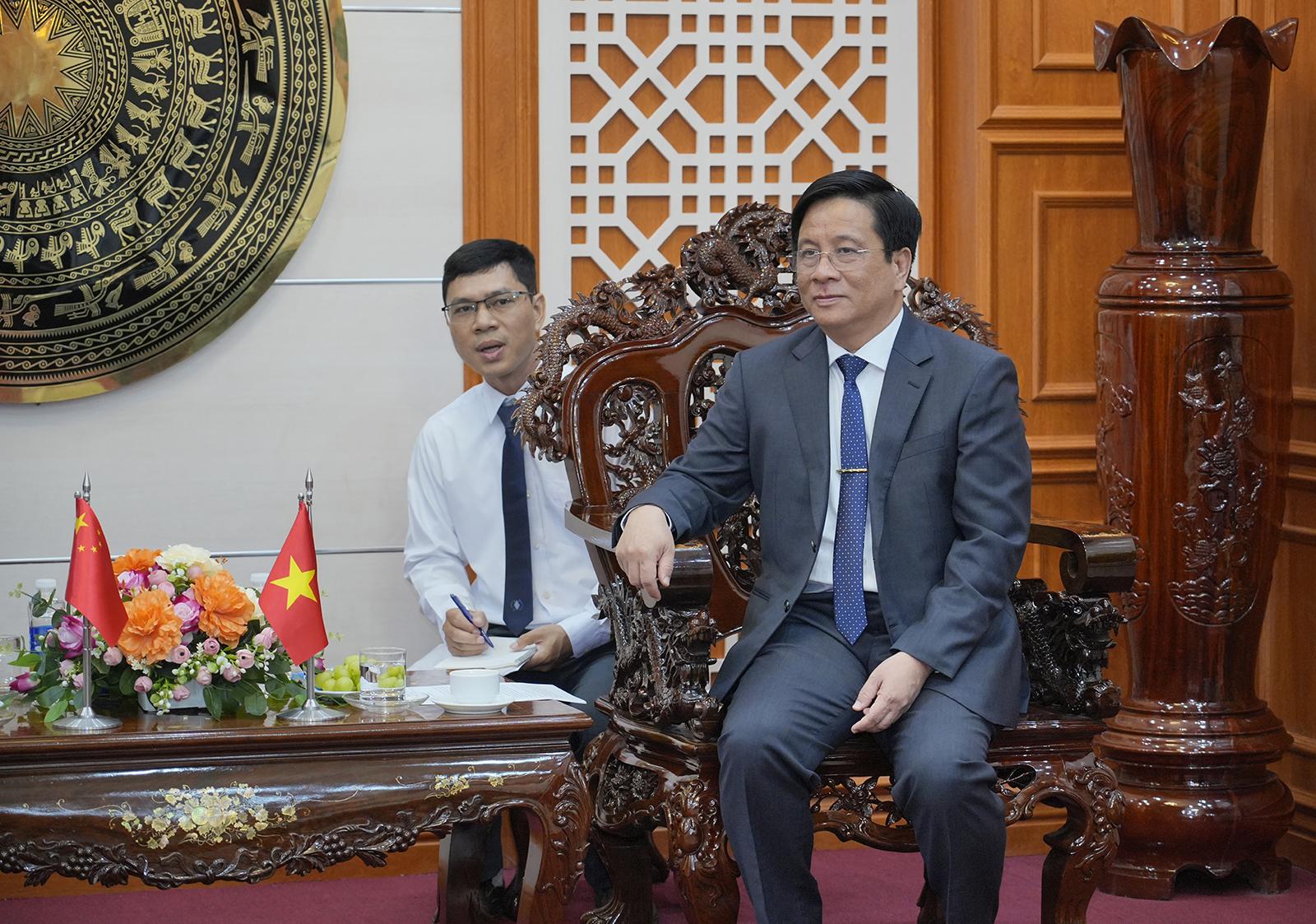 Tăng cường hợp tác phát triển giữa An Giang và đối tác Trung Quốc