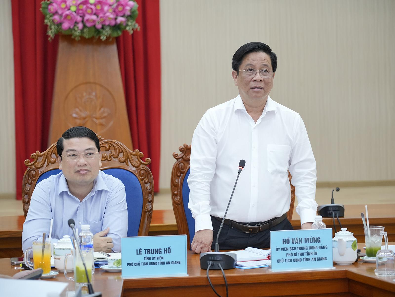 Chủ tịch UBND tỉnh An Giang Hồ Văn Mừng: Giải ngân vốn đầu tư công là nhiệm vụ hết sức quan trọng