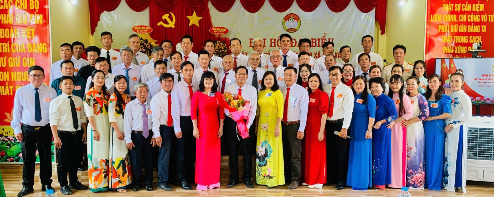 Đại hội đại biểu MTTQ Việt Nam xã Chợ Vàm lần thứ I