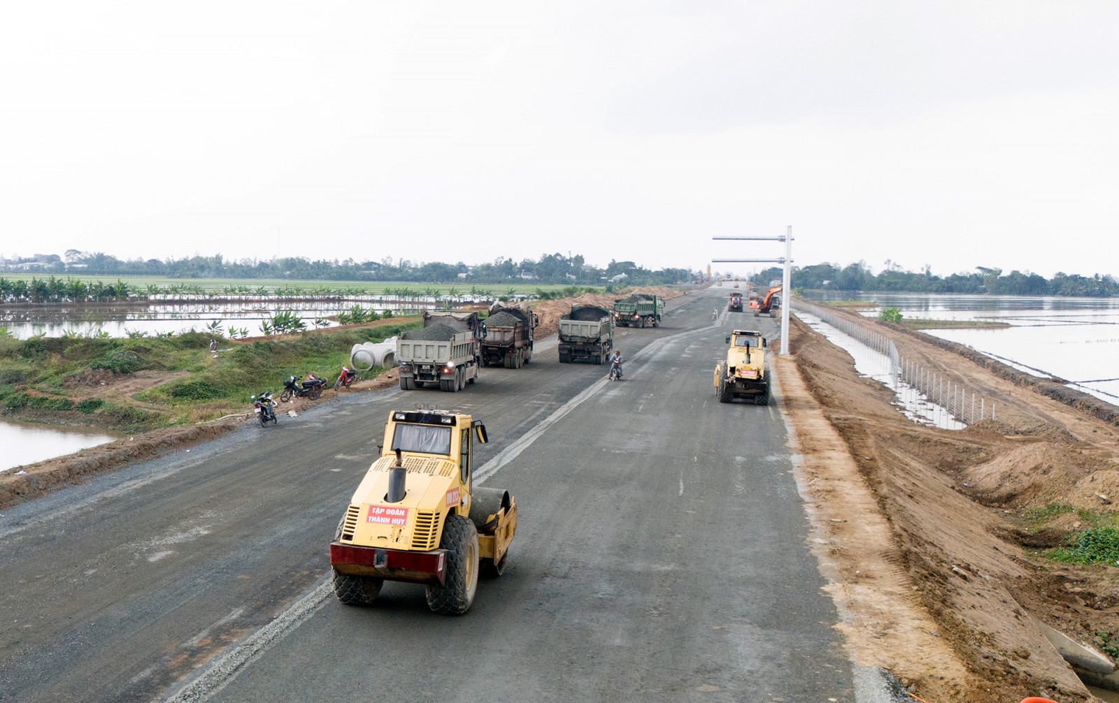 Cao tốc Châu Đốc - Cần Thơ - Sóc Trăng đoạn qua địa bàn tỉnh An Giang trước ngày thông xe kỹ thuật