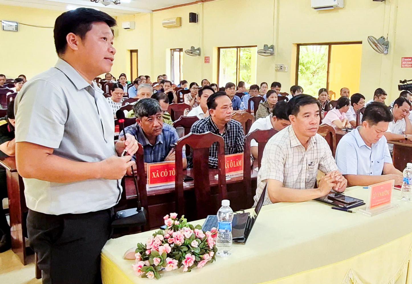 Lấy ý kiến Đồ án Quy hoạch chung đô thị mới xã Tri Tôn đến năm 2050