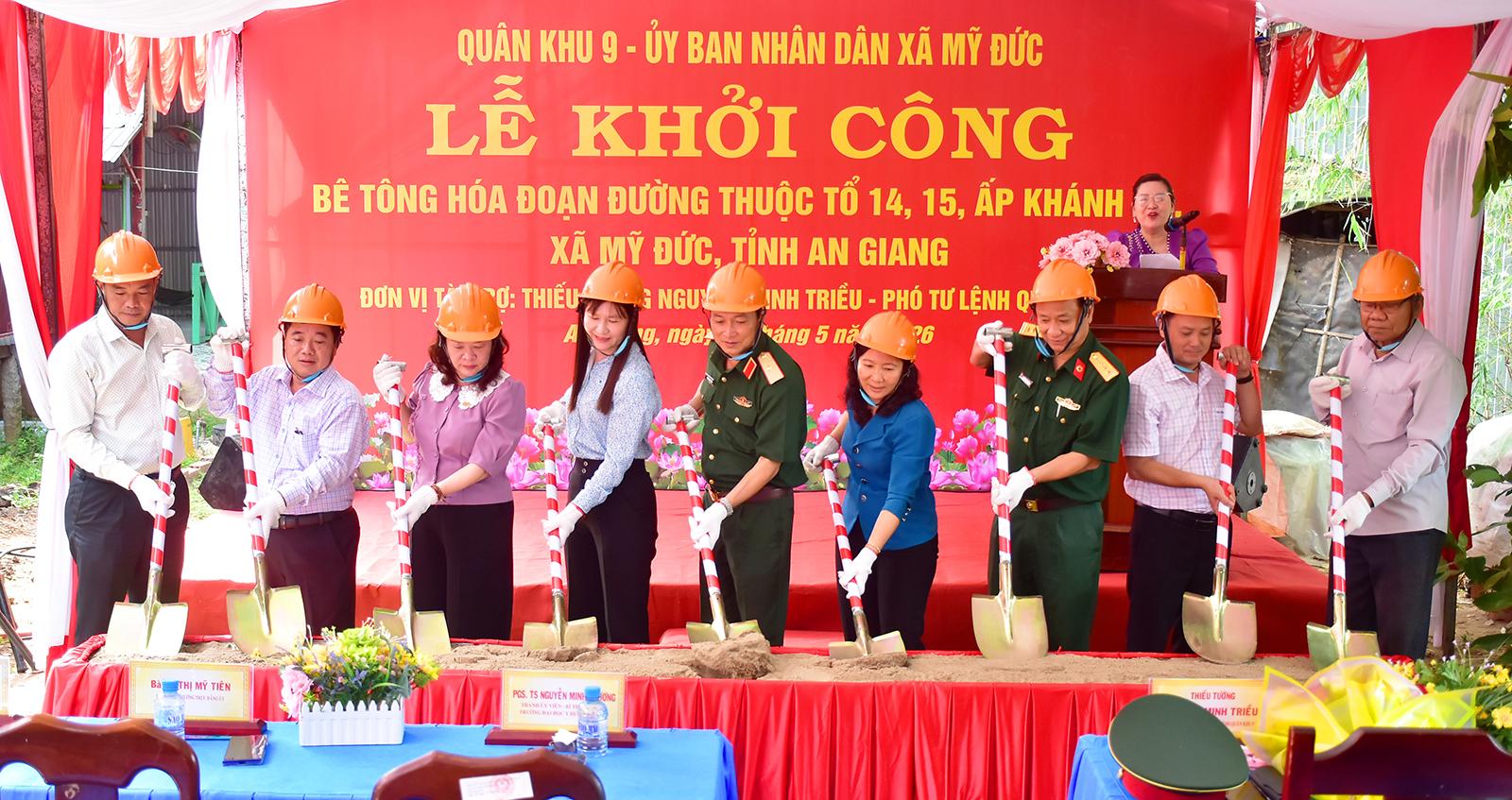 Chung sức xây dựng Mỹ Đức