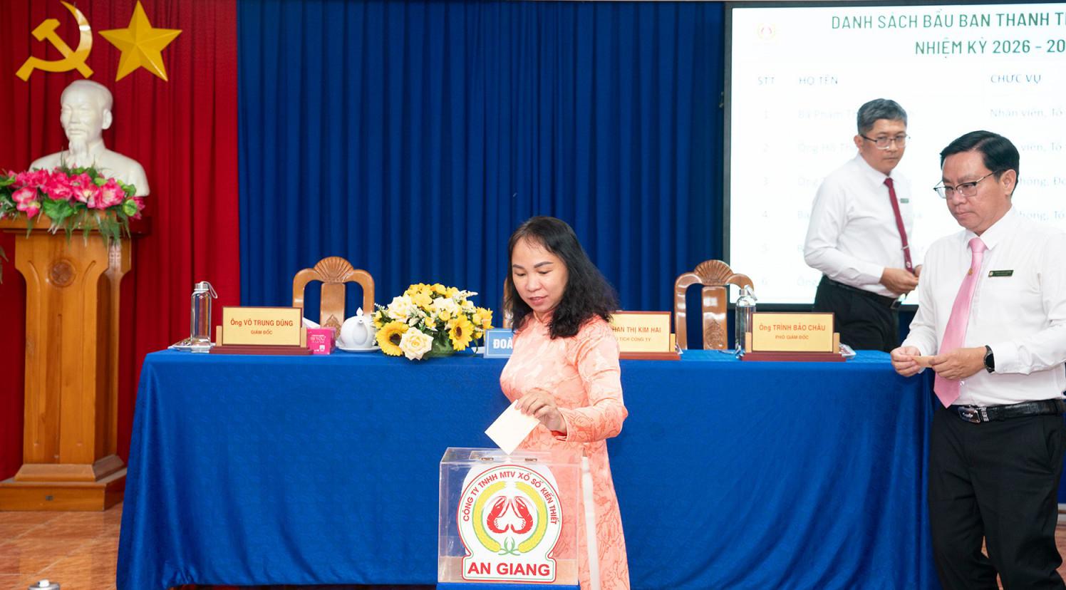 Công ty TNHH MTV Xổ số kiến thiết An Giang quyết tâm thực hiện thắng lợi nhiệm vụ năm 2026