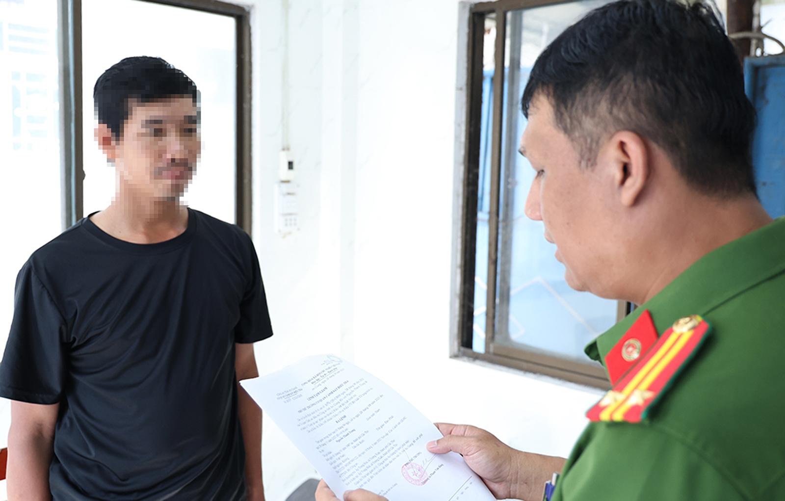 Bắt đối tượng cướp xe ôm