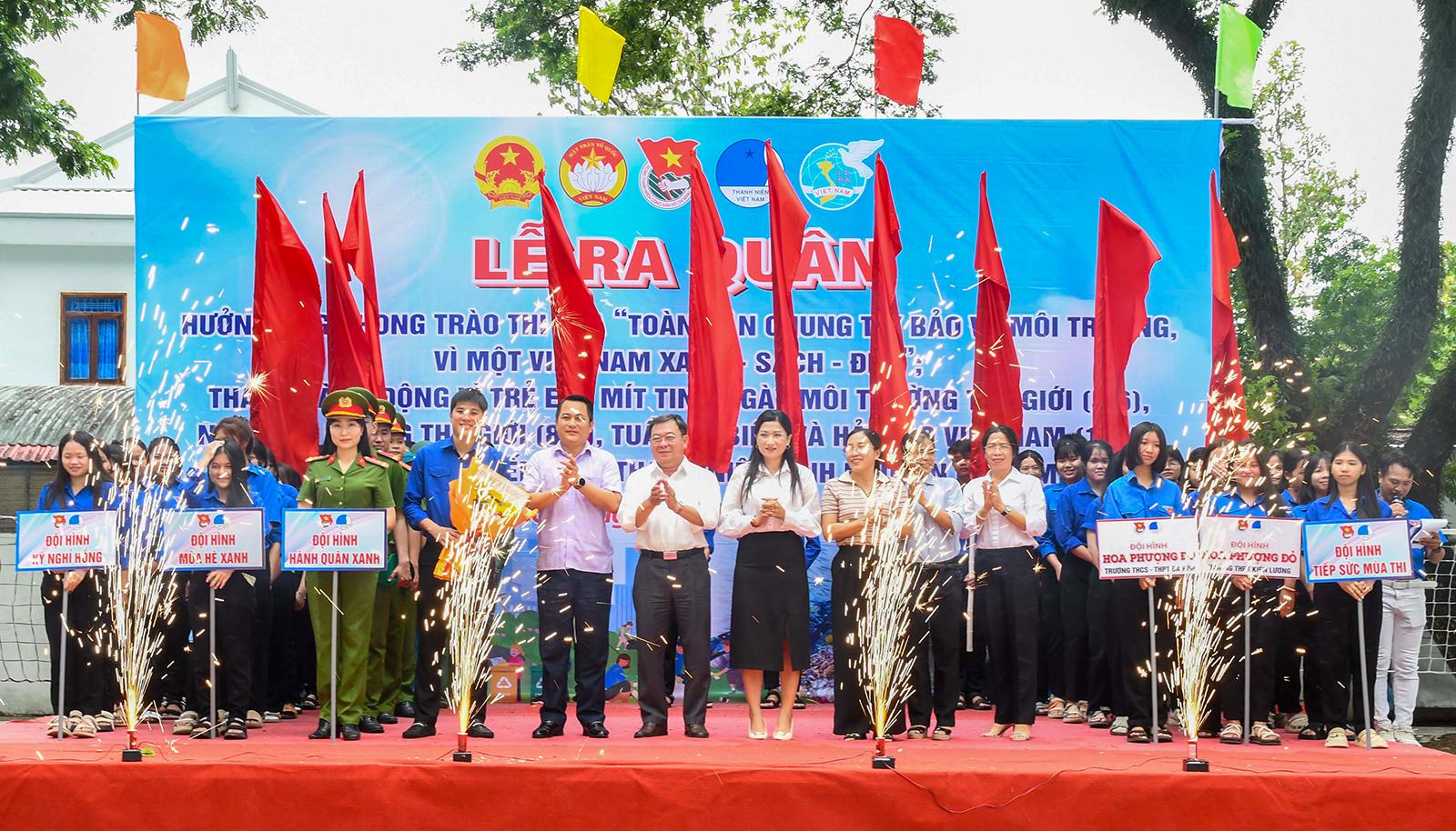 An Giang ra quân hưởng ứng phong trào thi đua “Toàn dân chung tay bảo vệ môi trường, vì một Việt Nam xanh - sạch - đẹp”
