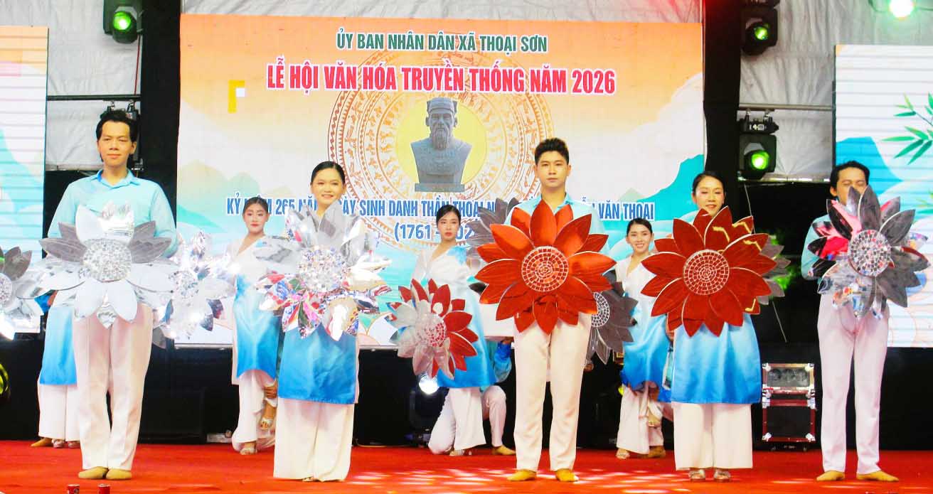 Xã Thoại Sơn tổ chức lễ hội văn hóa truyền thống
