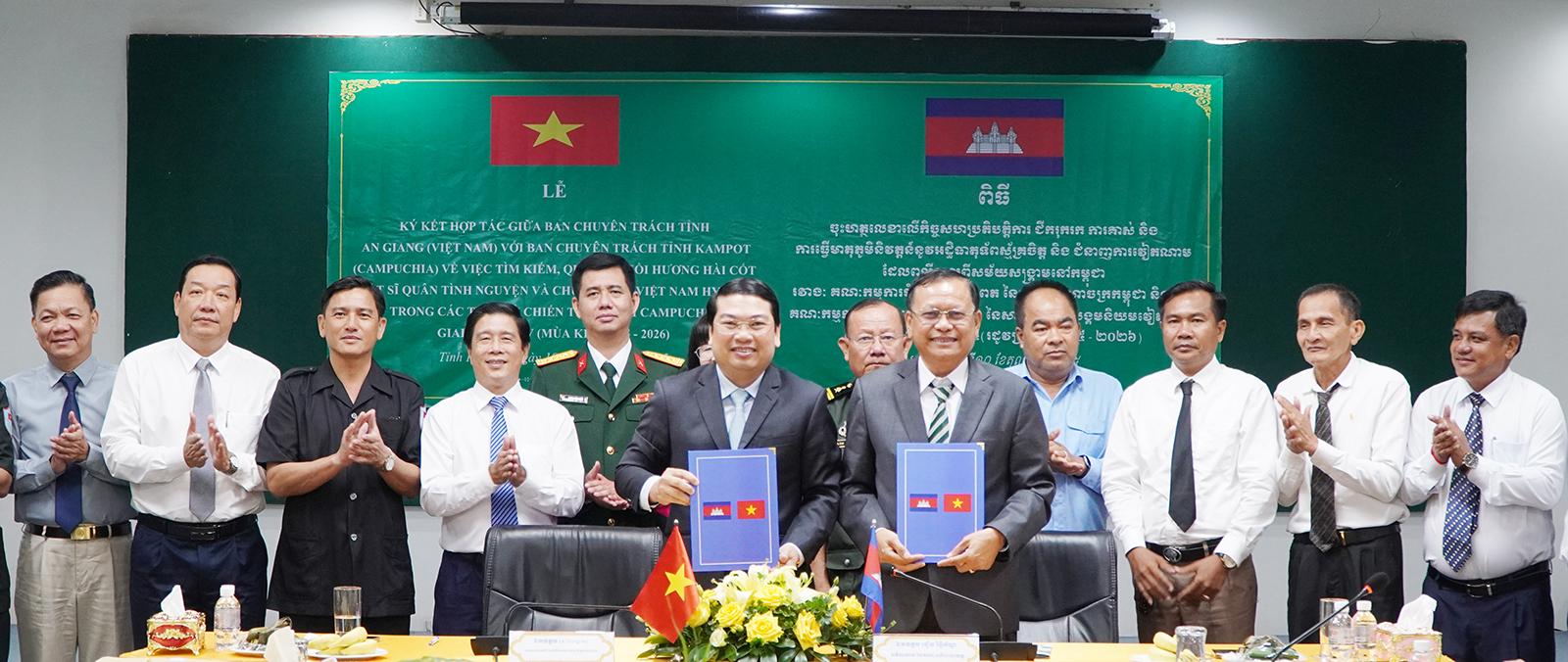 Hợp tác tìm kiếm hài cốt liệt sĩ tại Campuchia