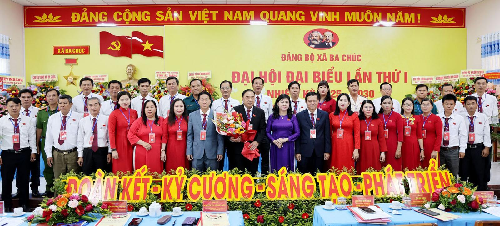 Đại hội Đảng bộ xã Ba Chúc nhiệm kỳ 2025 - 2030