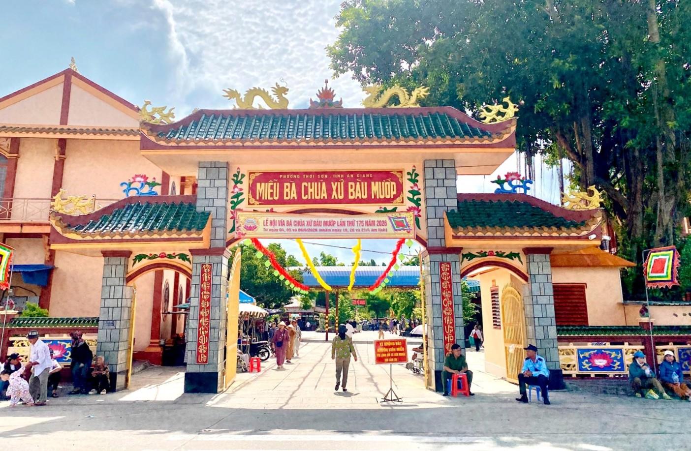 Khai mạc Lễ hội Vía Bà Chúa Xứ Bàu Mướp lần thứ 175