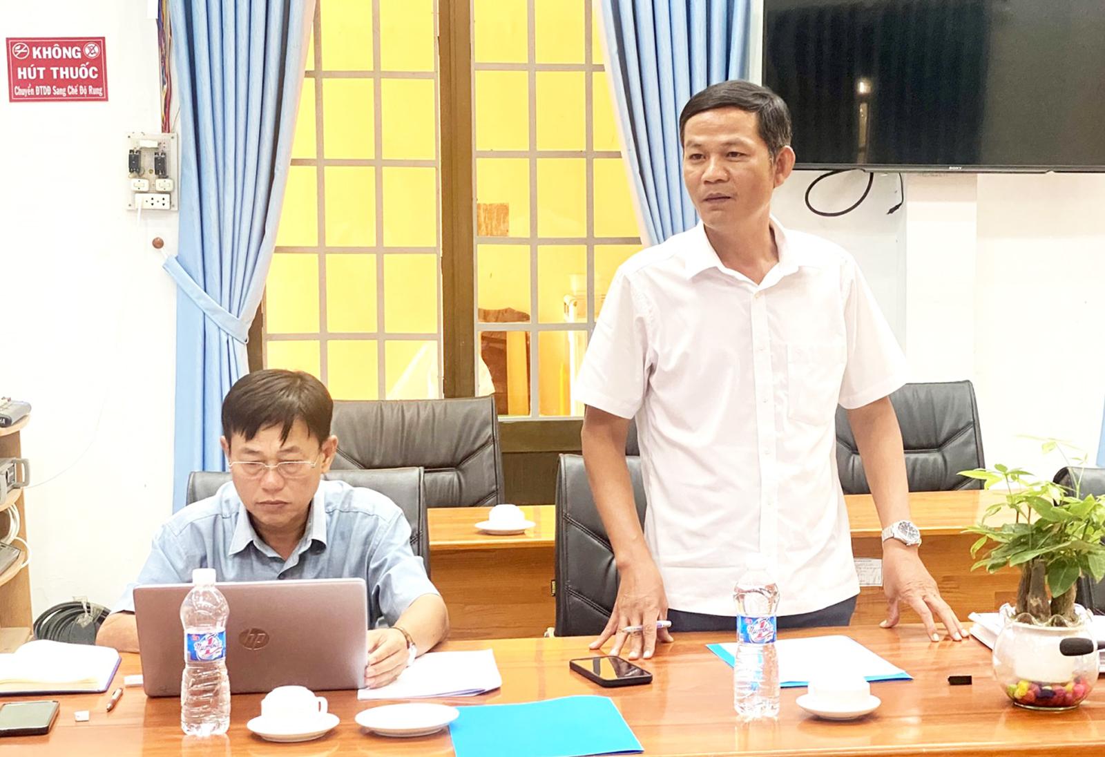 Sở Dân tộc và Tôn giáo tỉnh An Giang làm việc với xã Tri Tôn về công tác quản lý tín ngưỡng, tôn giáo