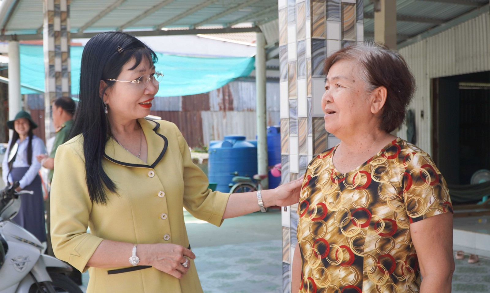 Quyết liệt tháo gỡ vướng mắc, đẩy nhanh tiến độ đầu tư công tại xã Tân Hội