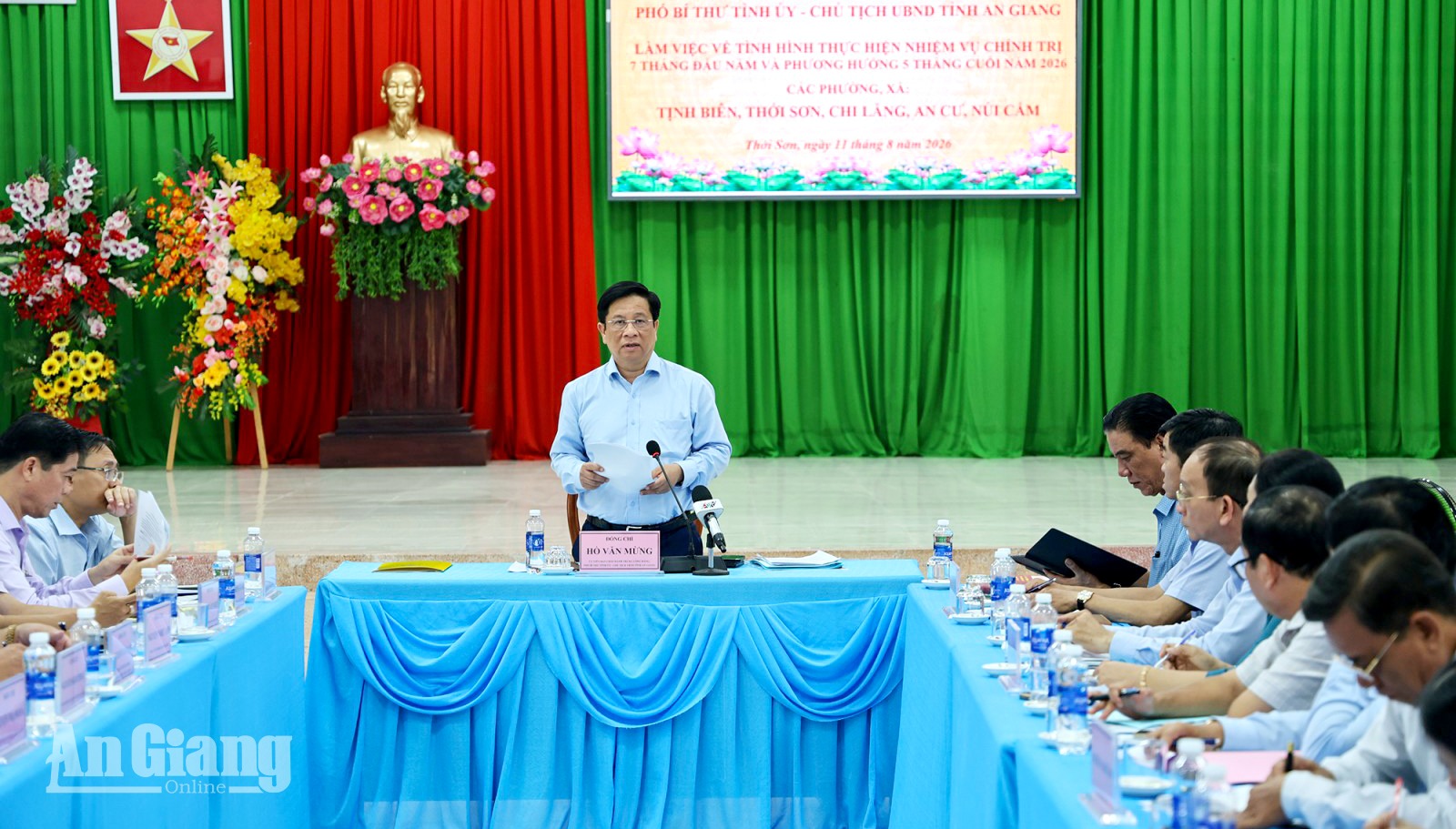 Chủ tịch UBND tỉnh An Giang yêu cầu 5 xã, phường thực hiện nhiệm vụ theo tinh thần “6 rõ”