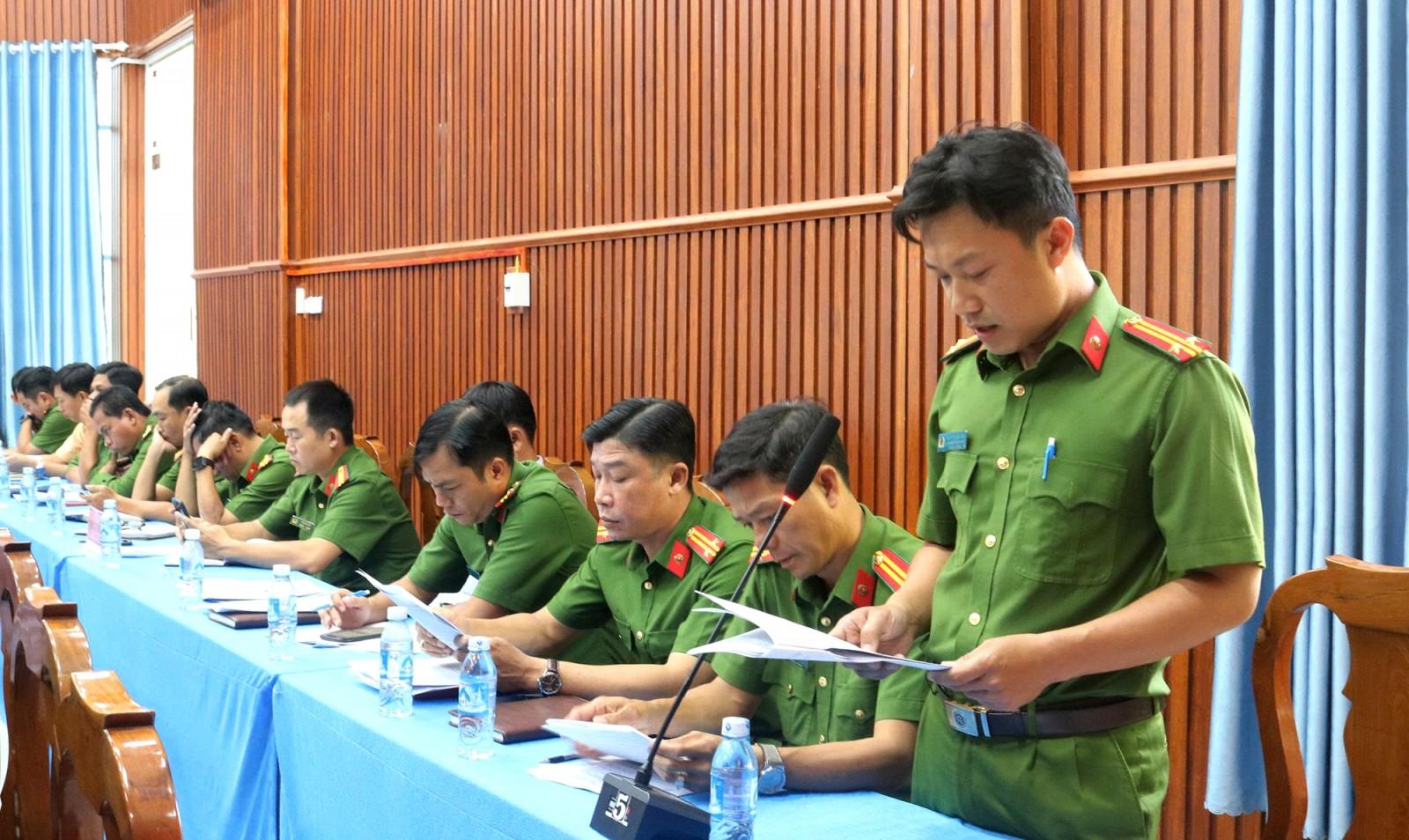 Đảm bảo an ninh trật tự Hội chợ Thương mại OCOP vùng biên giới Việt Nam - Campuchia