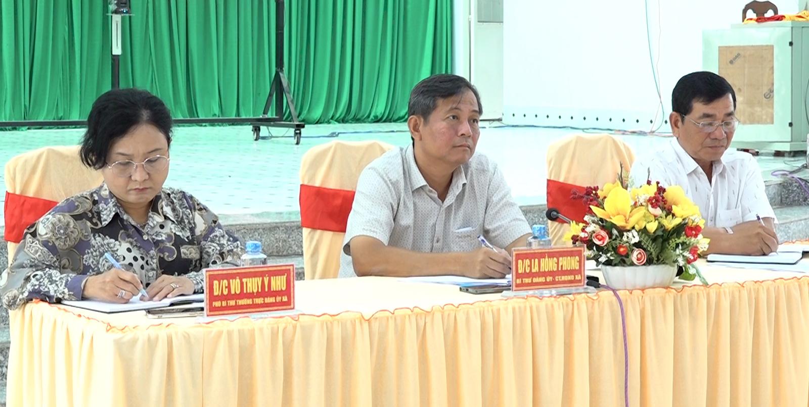 Đảng ủy xã Tân An đối thoại với Nhân dân