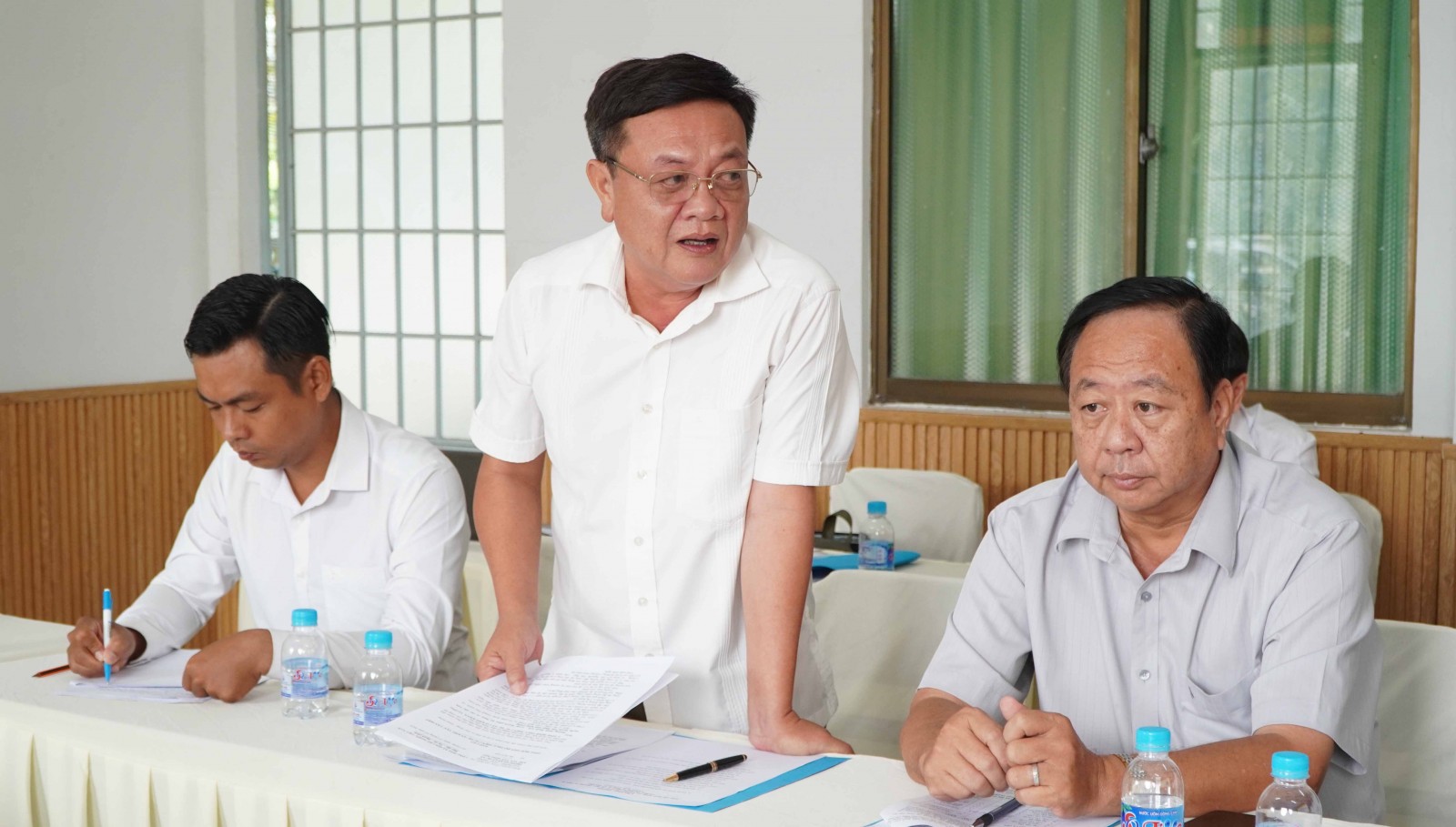Quyết liệt tháo gỡ vướng mắc, đẩy nhanh tiến độ đầu tư công tại xã Tân Hội