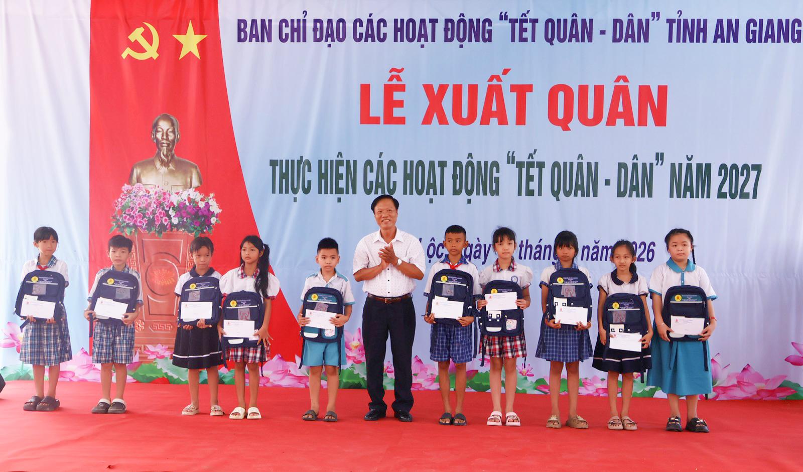 An Giang xuất quân Tết Quân - Dân năm 2027, chung sức xây dựng nông thôn mới