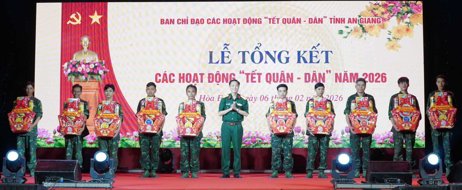 An Giang huy động gần 9 tỷ đồng thực hiện các hoạt động Tết Quân - Dân năm 2026