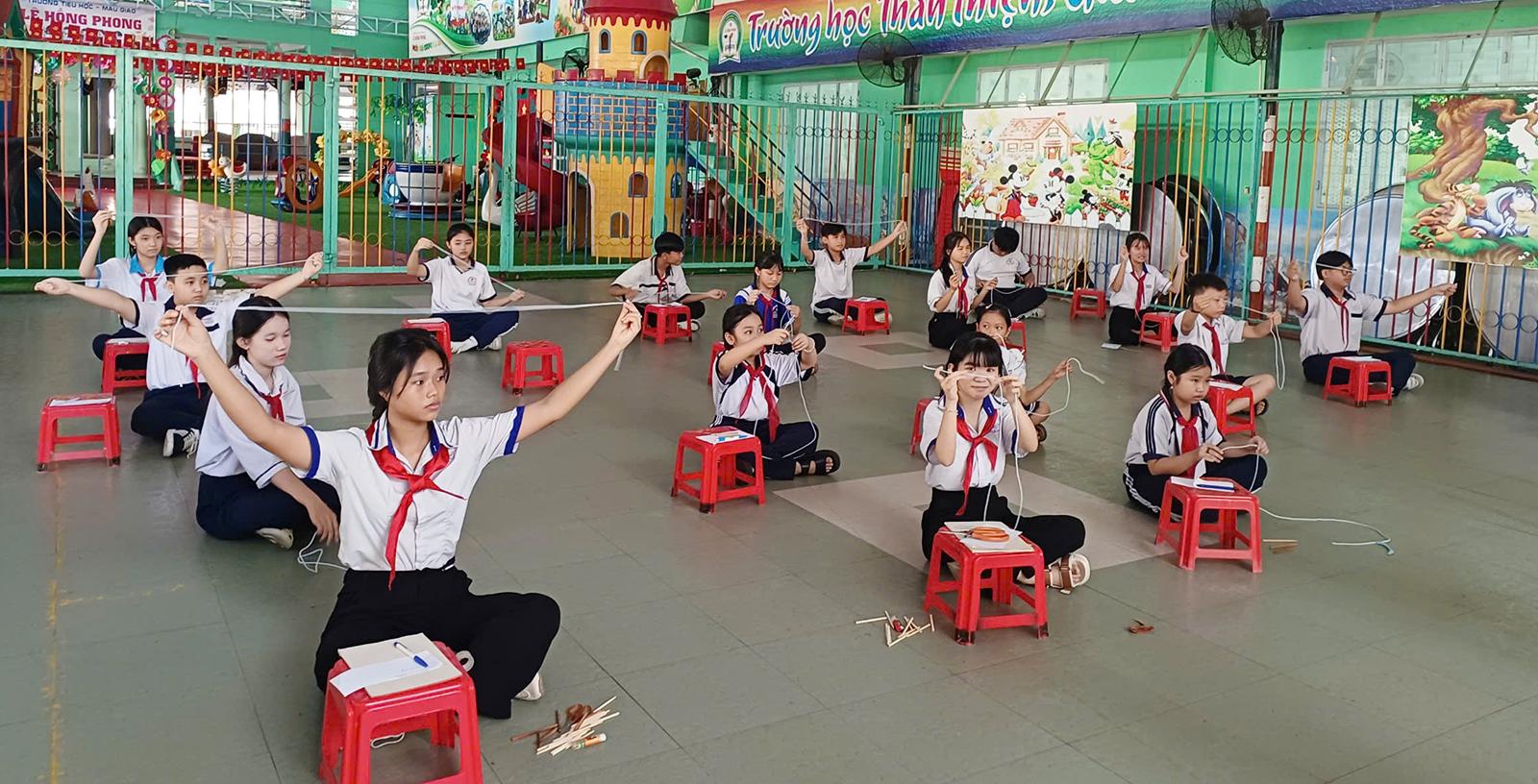 Hơn 500 học sinh tham gia Ngày hội Đội Thiếu niên tiền phong Hồ Chí Minh