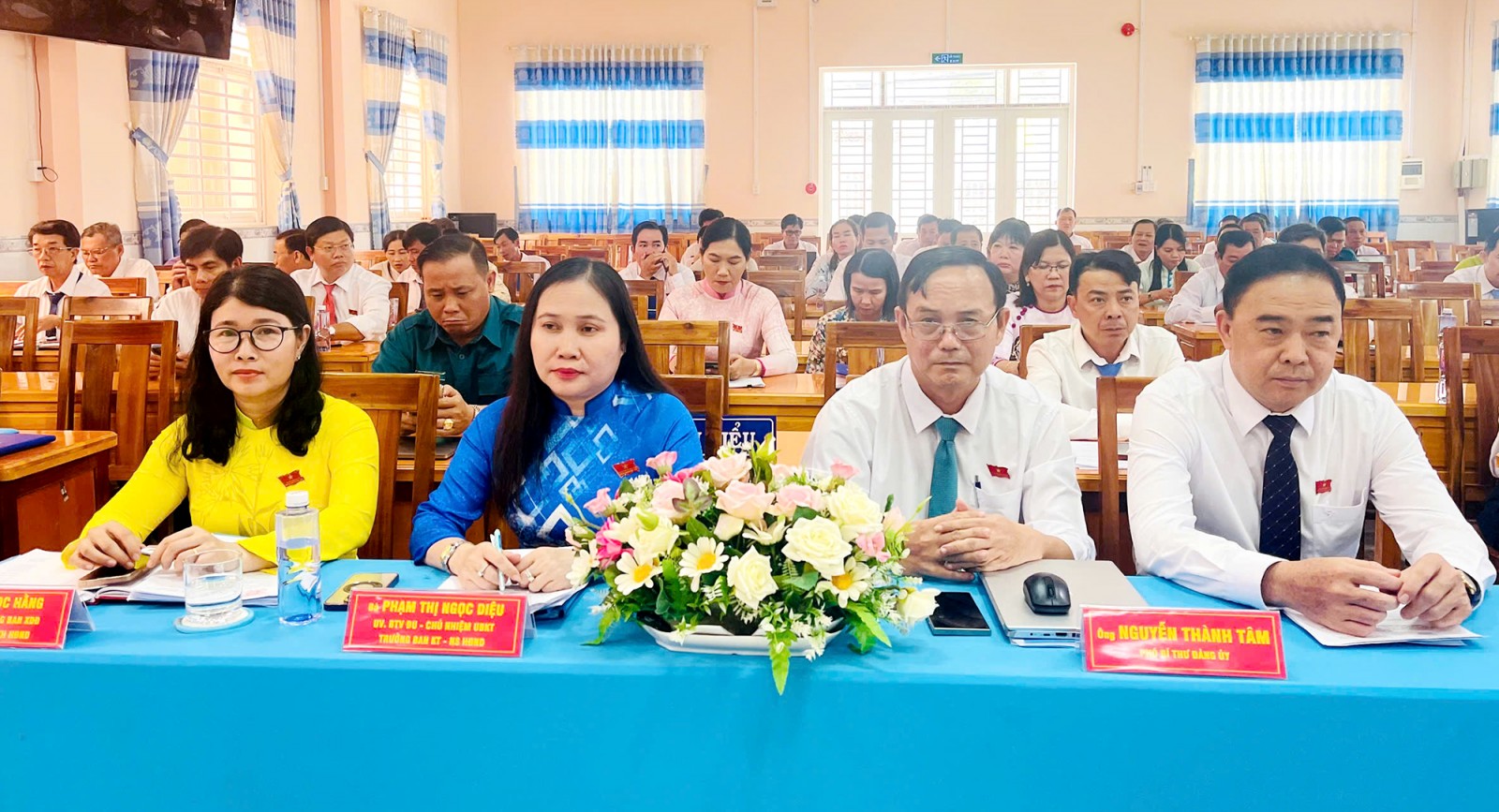 HĐND xã Ba Chúc điều chỉnh vốn đầu tư công