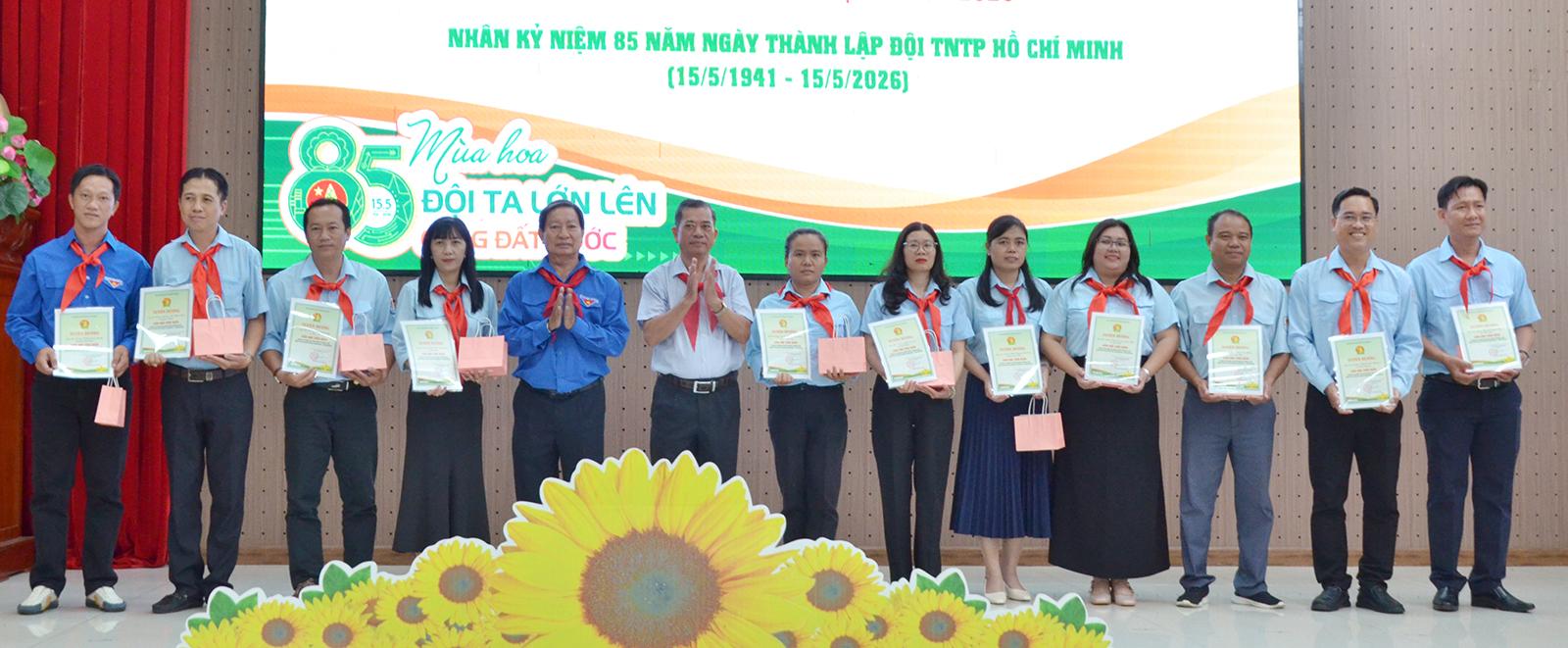 Họp mặt kỷ niệm 85 năm Ngày thành lập Đội Thiếu niên Tiền phong Hồ Chí Minh